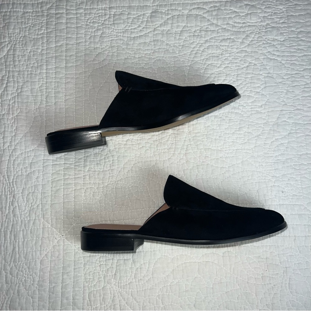 CASLON Callie Black Suede Mule EUC Sz 8 - Picture 2 of 10